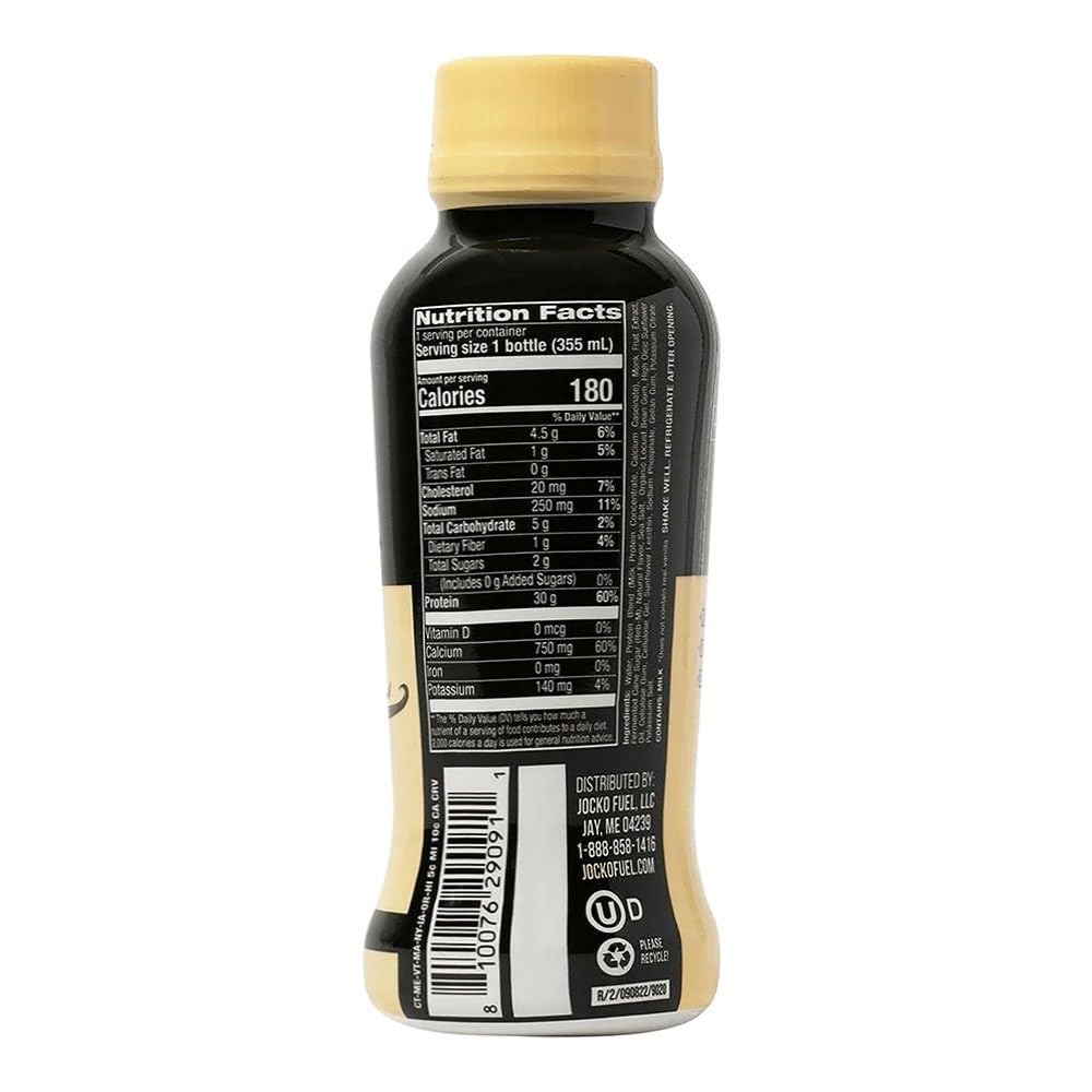 Jocko Fuel MÖLK Protein Shake Vanilla - Ready to Drink - image 2