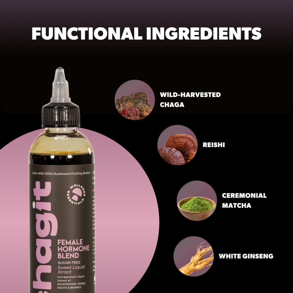 Chagit SLX Female Hormone Balance Liquid Extract - 8 Fl Oz - image 2