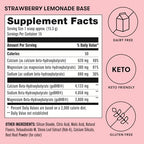 Perfect Keto Exogenous Ketones Powder Strawberry Lemonade - 8.3 oz - image 4