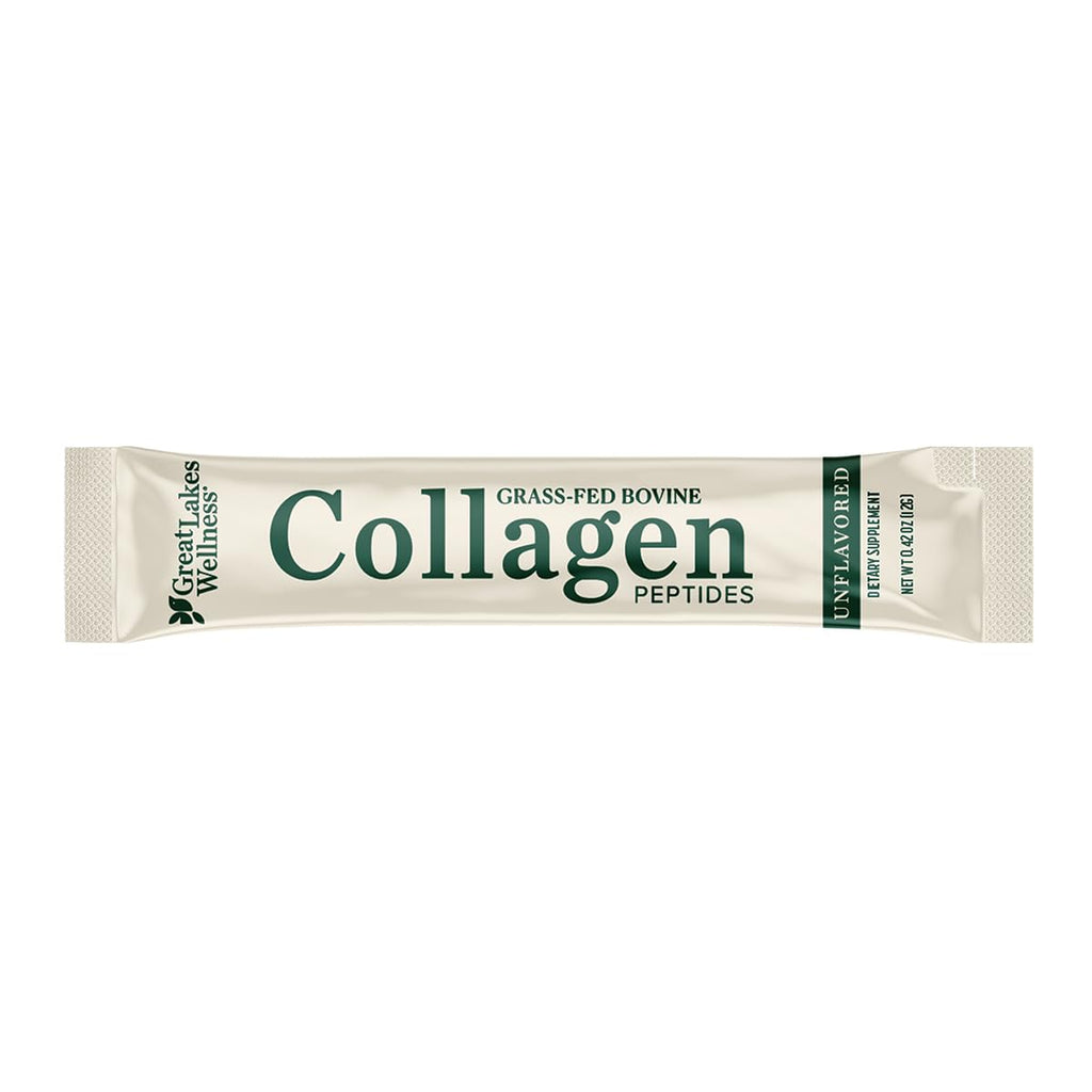 Great Lakes Wellness Collagen Peptides Powder Unflavored - 20 Stick Packs - image 5