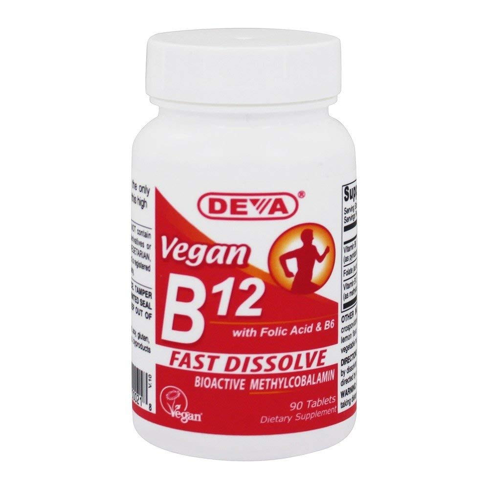 DEVA Vegan B12 Sublingual - 90 Tablets