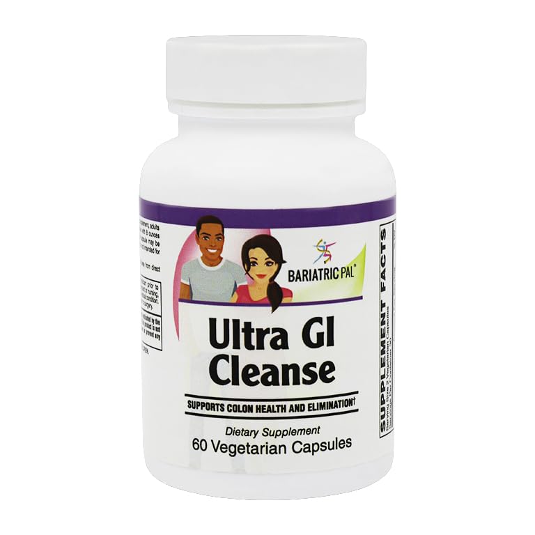 BariatricPal Ultra GI Cleanse Vegetarian Capsules - 60 Count