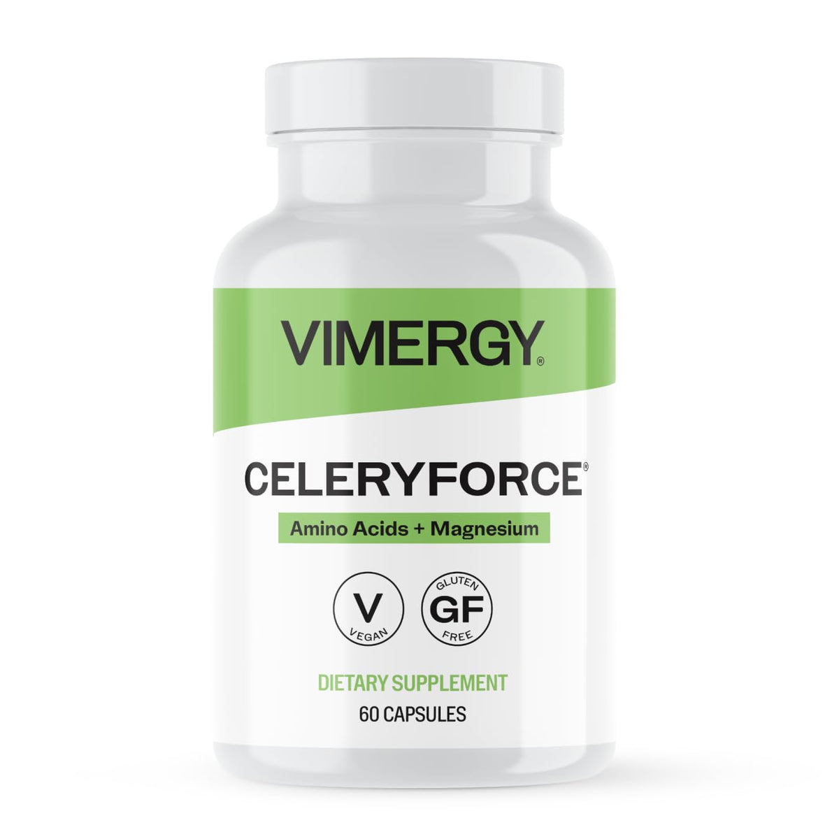 Vimergy Celeryforce Magnesium + Amino Acids - 60 Capsules