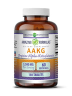 Amazing Nutrition AAKG 3500 mg Arginine Supplement - 180 Tablets