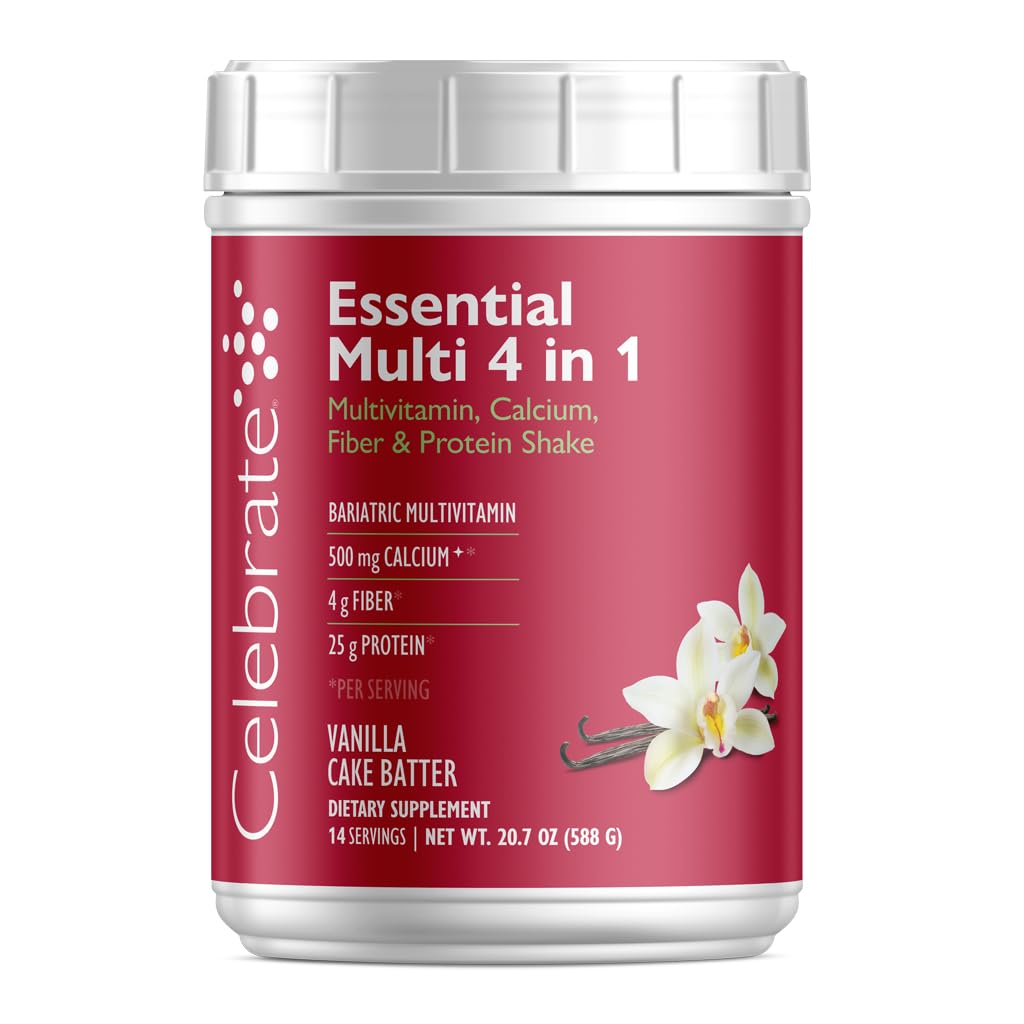 Celebrate Vitamins 4-in-1 Bariatric Multivitamin Protein Shake - 14 Servings