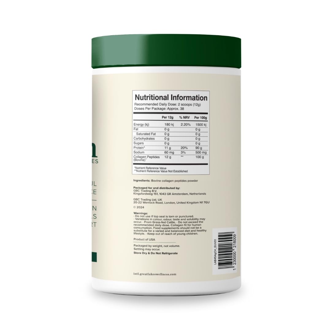 Great Lakes Wellness Collagen Hydrolysate Powder - 64 Ounces - image 3