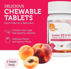 Zahler Junior Vitamin D3 + K2 Chewable Tablets for Kids - 90 Count - image 6