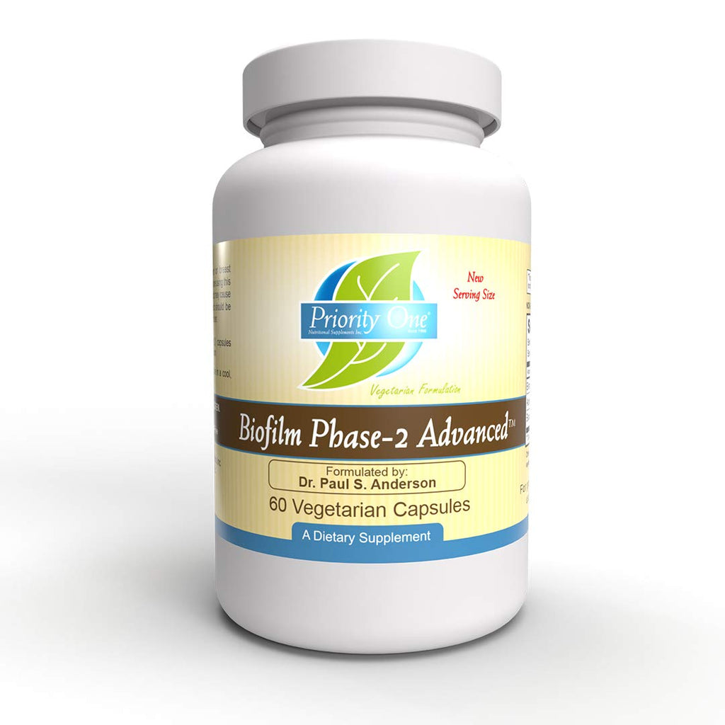 Priority One Biofilm Phase-2 Advanced - 60 Vegetarian Capsules
