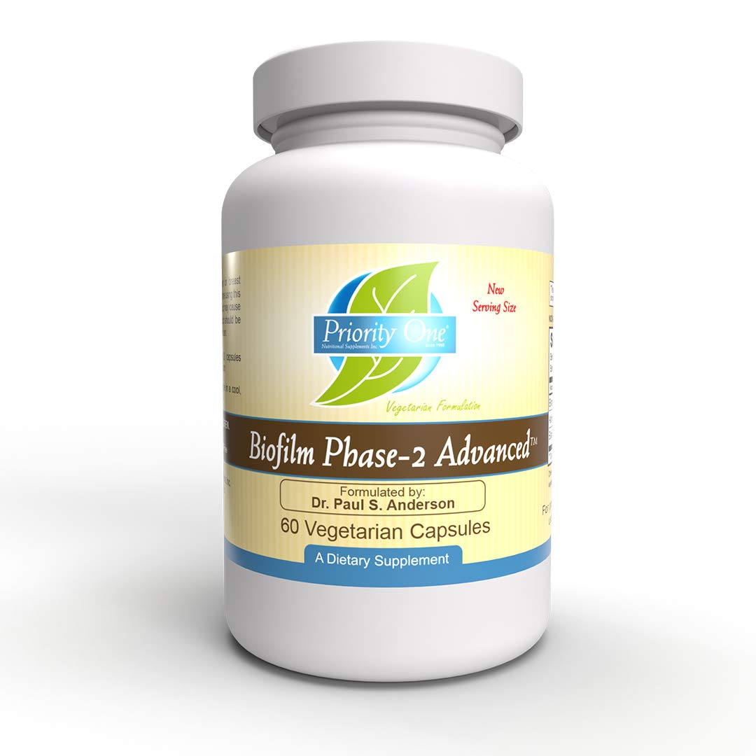 Priority One Biofilm Phase-2 Advanced - 60 Vegetarian Capsules