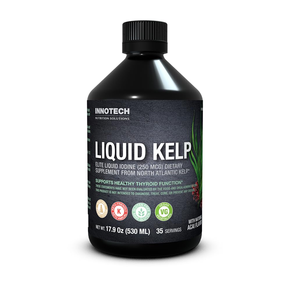 Innotech Nutrition Liquid Ionic Kelp Iodine Supplement - 530ml