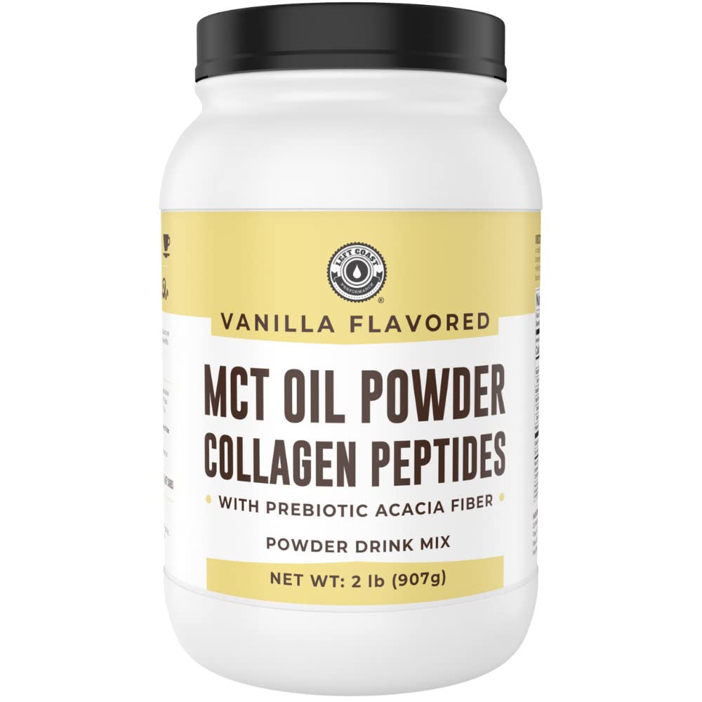 Left Coast Performance Keto MCT Powder + Collagen + Prebiotic Acacia