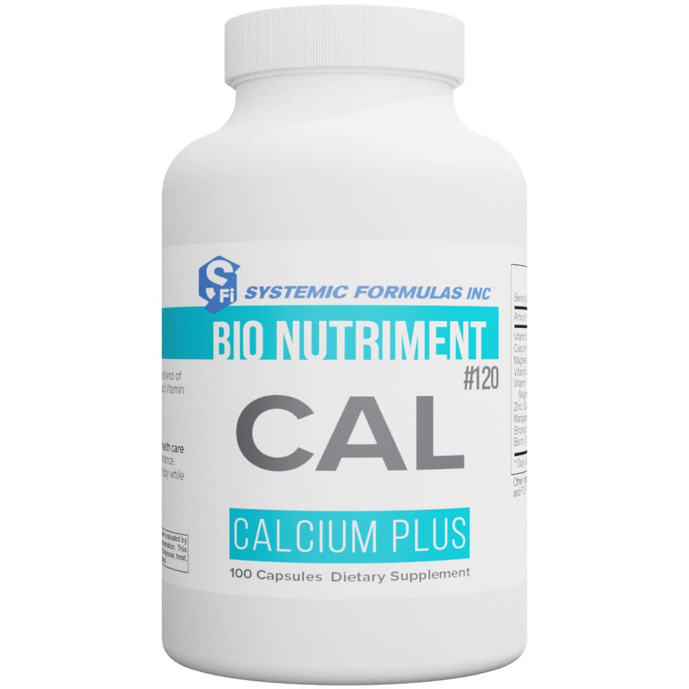 Systemic Formulas CAL Calcium Plus - 100 Capsules