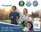 Fenugreek Premium Standardized 600 mg with Piperine - 60 Vegetarian Capsules - image 3