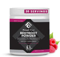 Fossil Fuel Organic Beet Root Powder for Energy & Circulation - 20 Servings