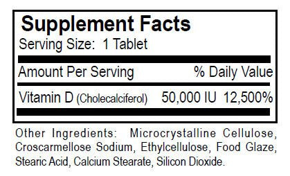Dialyvite Vitamin D3 Max 50,000 IU - 80 Tablets - image 4