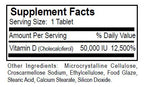 Dialyvite Vitamin D3 Max 50,000 IU - 80 Tablets - image 4