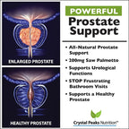 CRYSTAL PEAKS NUTRITION Prostate Support Supplement - 60 Capsules - image 3