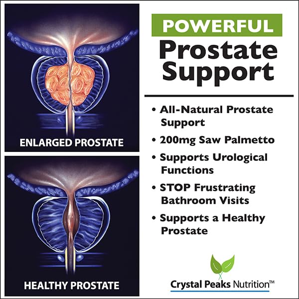CRYSTAL PEAKS NUTRITION Prostate Support Supplement - 60 Capsules - image 3