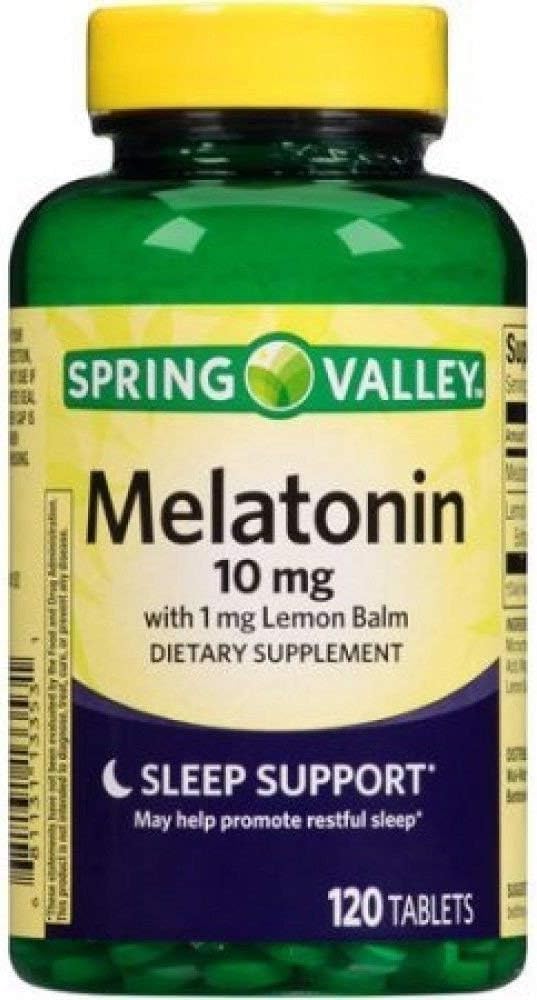 Bitimi Melatonin 10 mg Sleep Support - 120 Tablets