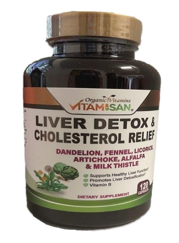 VIUS NATURAL Milk Thistle Liver Support - 120 Capsules - image 4