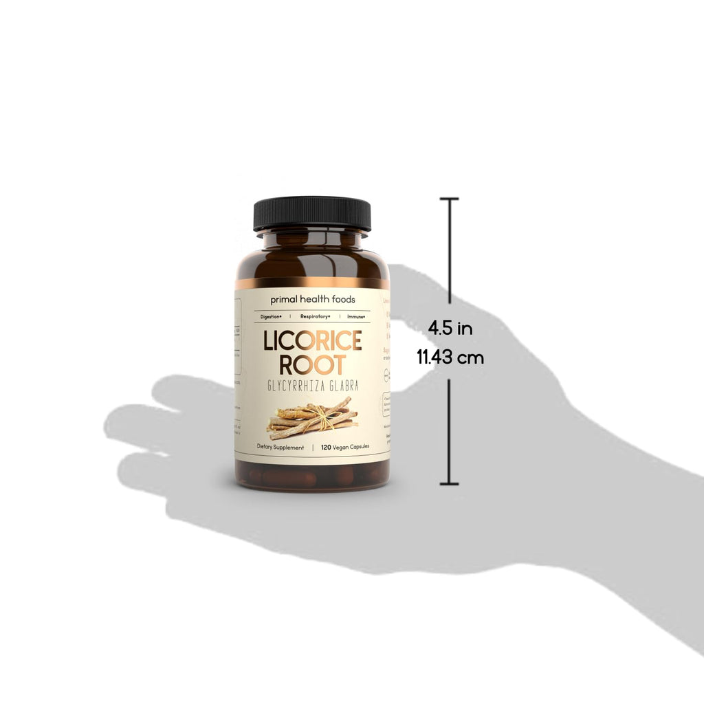 Primal Health Foods Organic Licorice Root 1000 mg - 60 Servings - image 6