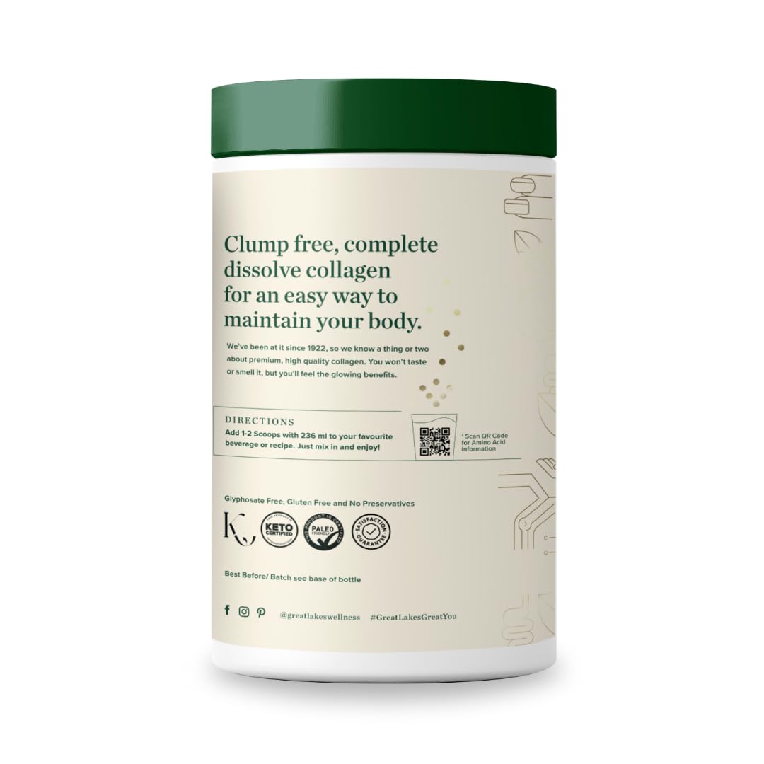 Great Lakes Wellness Collagen Hydrolysate Powder - 64 Ounces - image 2