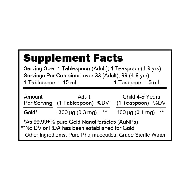 Nutraneering MediGOLD True Colloidal Gold Supplement - 500 mL - image 3