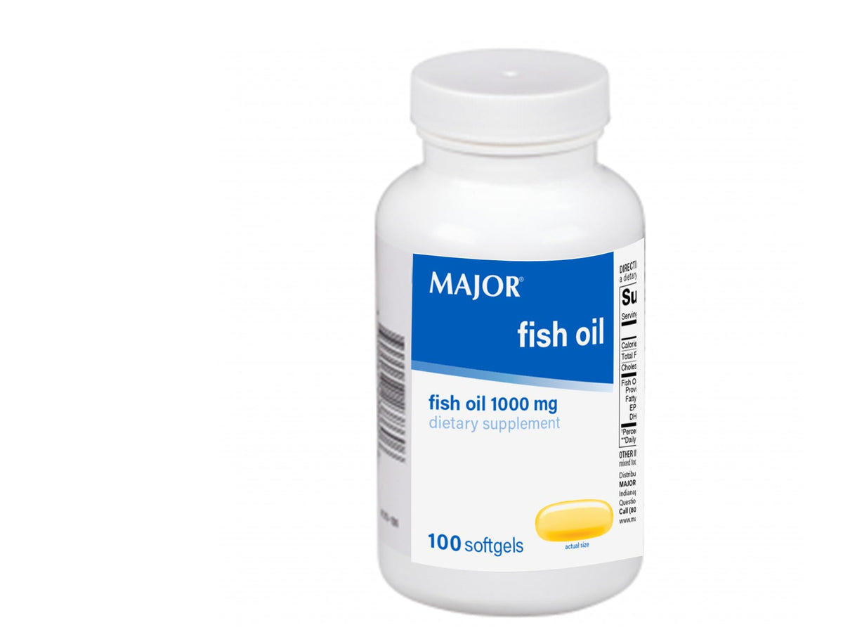 Amazon Pharmacy Major Pharma Fish Oil 1000 mg - 1 Softgels