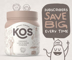 KOS Organic Lion's Mane Powder Nootropic - 104 Servings - image 4