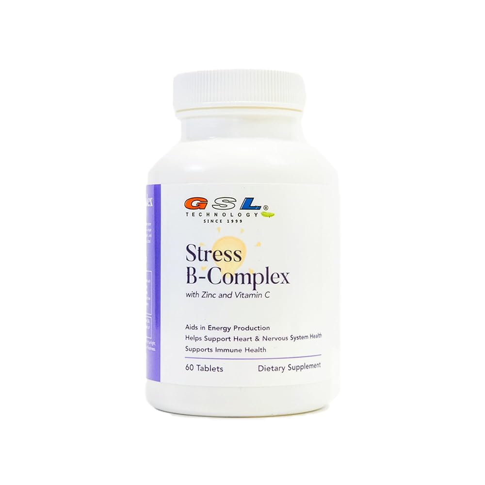 GSL Technology Stress B-Complex Vitamin - 60 Tablets - image 8