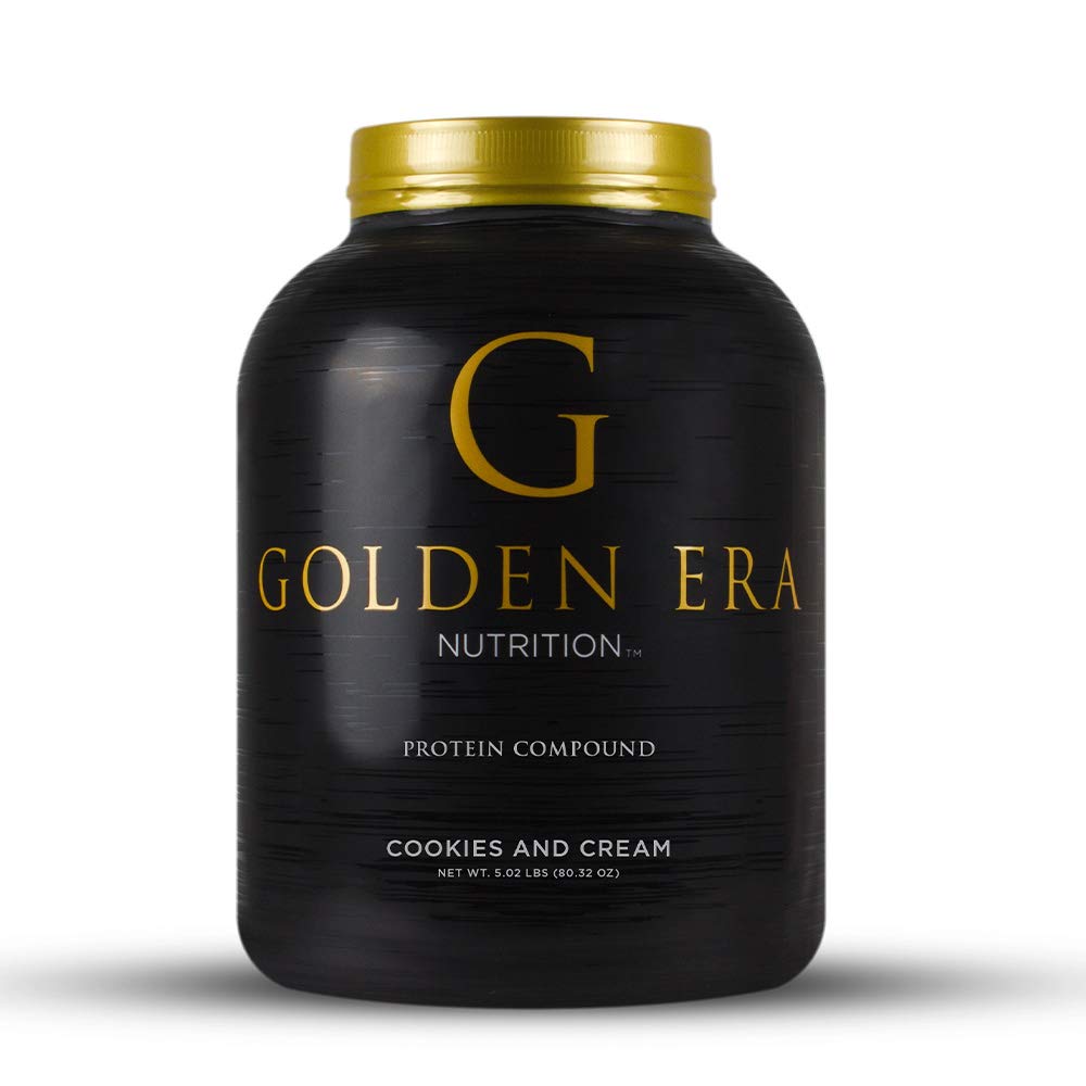 Golden Era Nutrition Whey Protein Powder Cookies and Cream - 5 Pounds