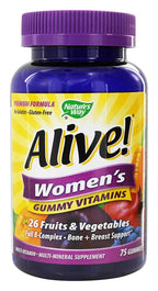 Nature's Way Alive! Women's Gummy Vitamins Fruit - 75 Gummies