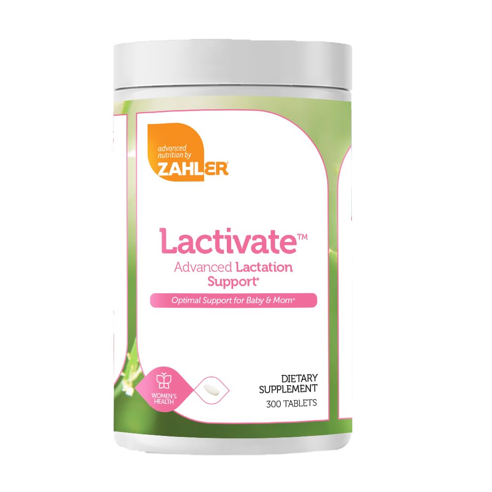 Zahler Lactivate Advanced Lactation Support - 300 Tablets