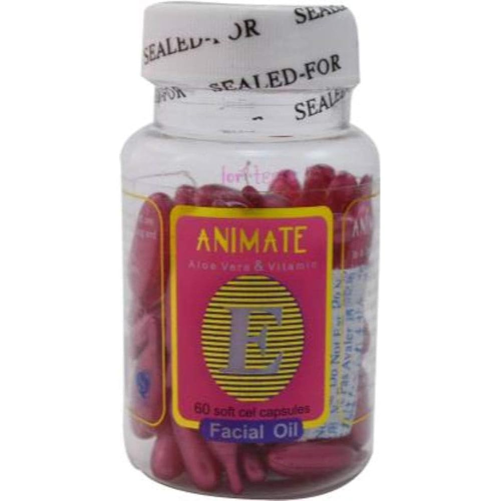 Generic Vitamin E Facial Oil Softgels - 60 Capsules - image 2