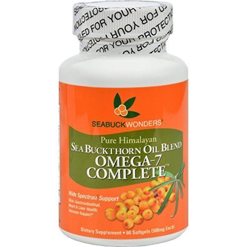 Seabuck Wonders Sea Buckthorn Omega 7 - 60 Softgels