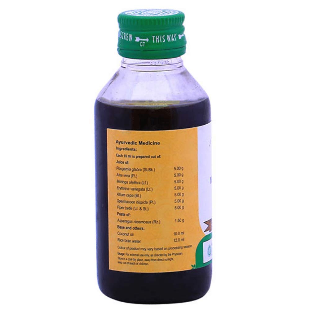 Vaidyaratnam Murivenna Ayurvedic Oil - 2 x 200 ml - image 2