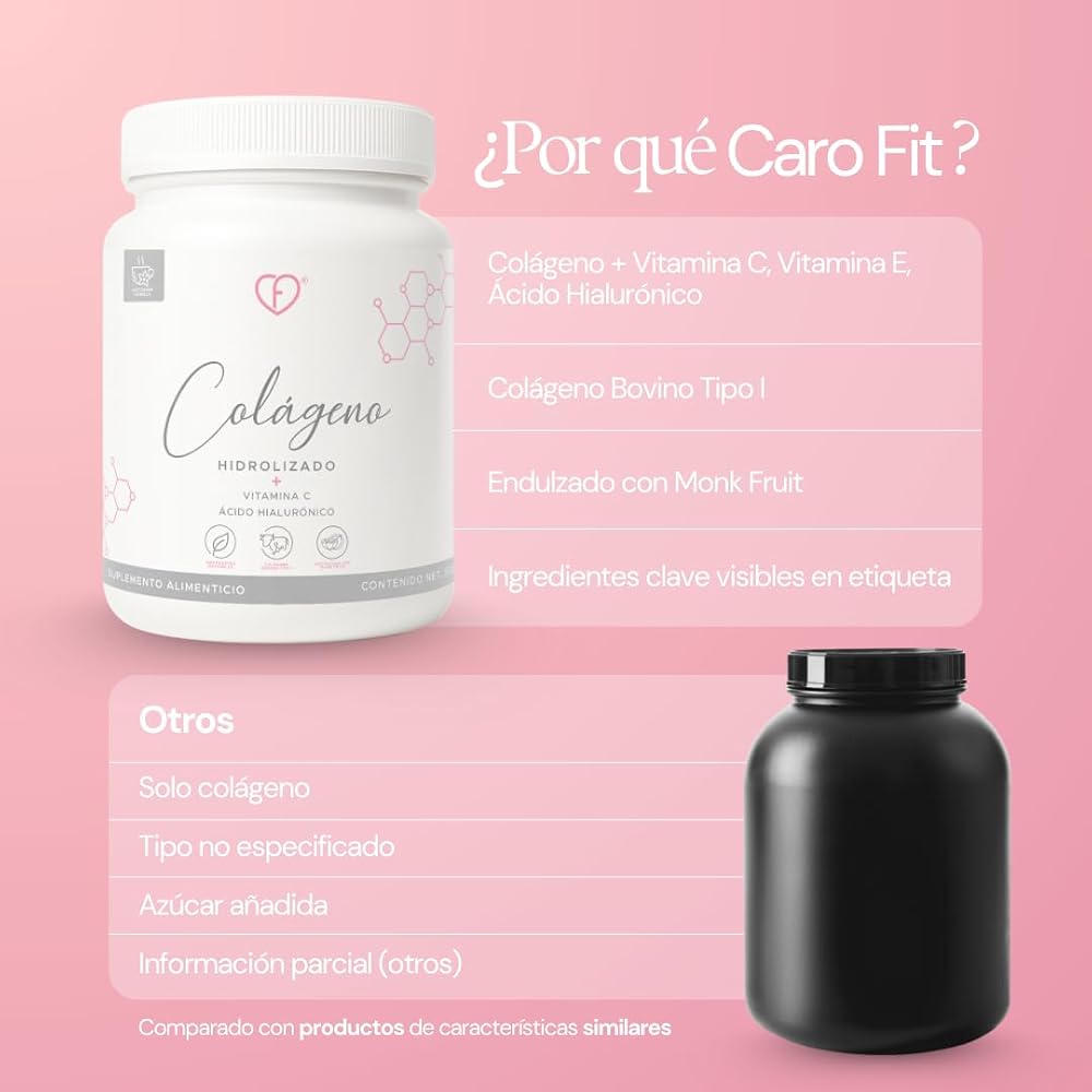 CF Caro FIT Hydrolyzed Collagen Powder with Vitamin C - 500g - image 4