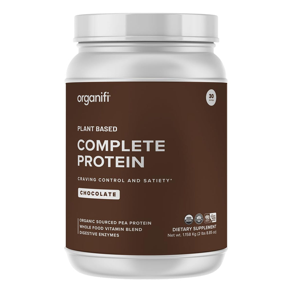 Organifi Complete Chocolate Protein Powder - 30 Servings
