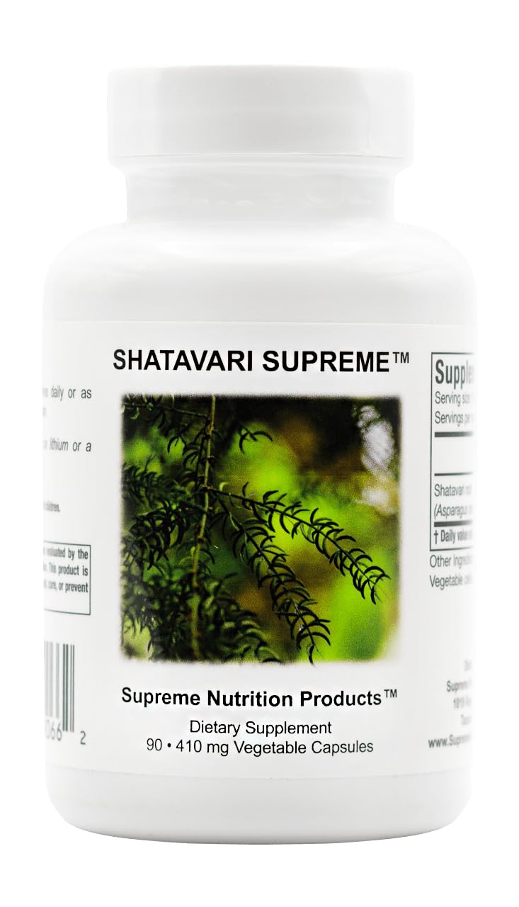 Supreme Nutrition Shatavari Supreme - 90 Vegetarian Capsules
