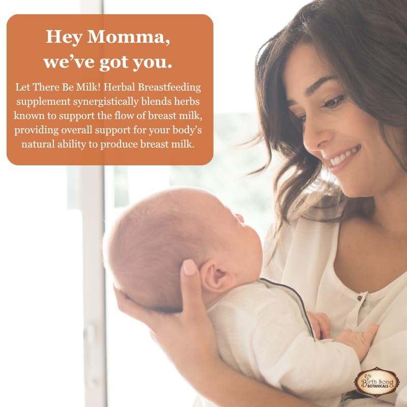 Birth Song Botanicals Let There Be Milk! Herbal Breastfeeding Tincture - 1 oz - image 2