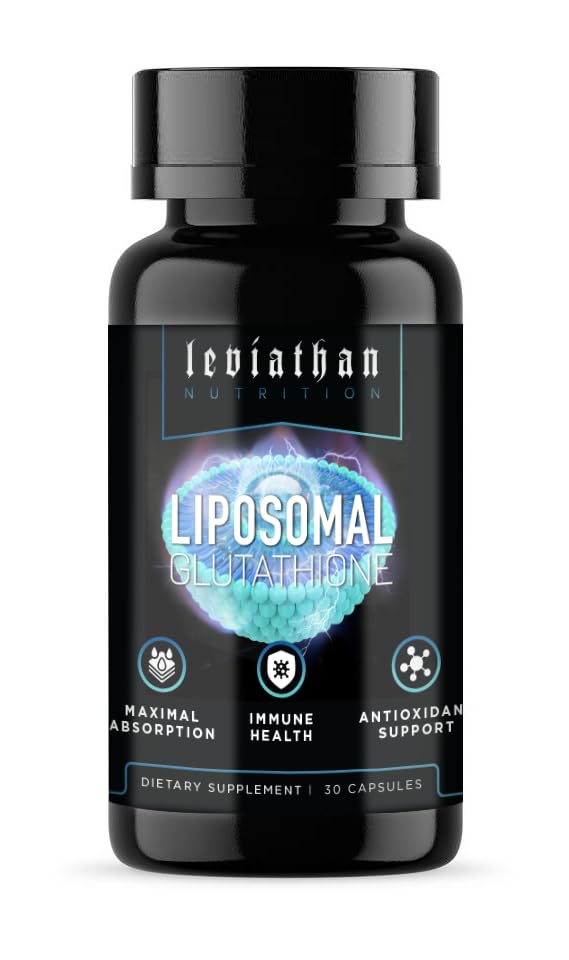 Leviathan Nutrition Liposomal Glutathione Antioxidant - 30 Capsules