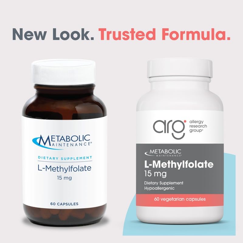 Metabolic Maintenance L-Methylfolate 15 mg - 60 Capsules - image 6
