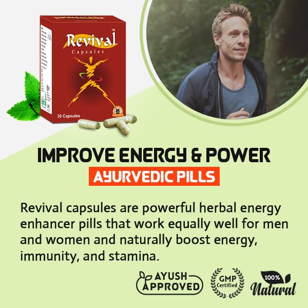 Ayush Remedies Revival Capsules with Ashwagandha & Saffron - 60 Capsules - image 6