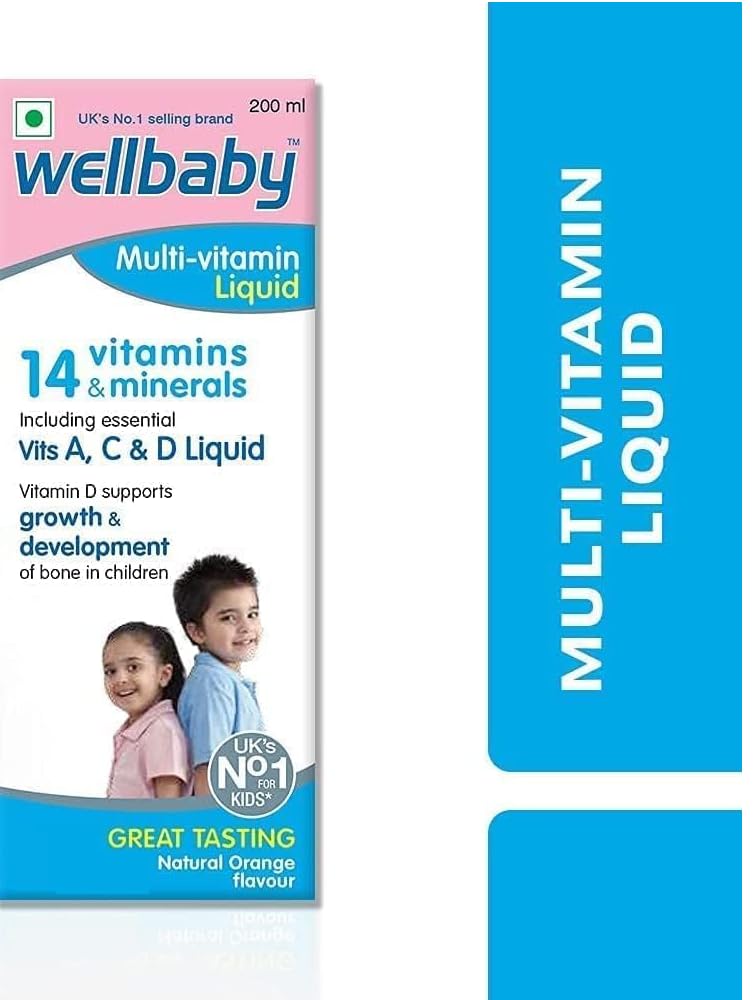 Generic We.llbaby Multivitamin Liquid for Baby - 6.76 Fl Oz - image 3