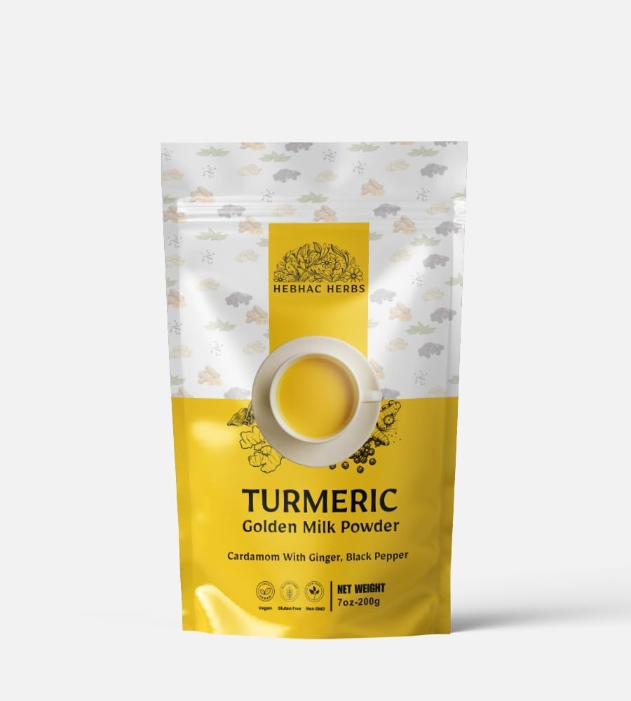 Hebhac Herbs Turmeric Golden Milk Powder - 200g