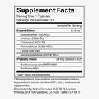 Native Formulas Restore 3 Proteolytic Enzyme & Spore Probiotic - 60 Capsules - image 2
