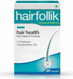 Generic Hairfollic Hair Supplements for Men with 27 Bionutrients - 30 Tablets