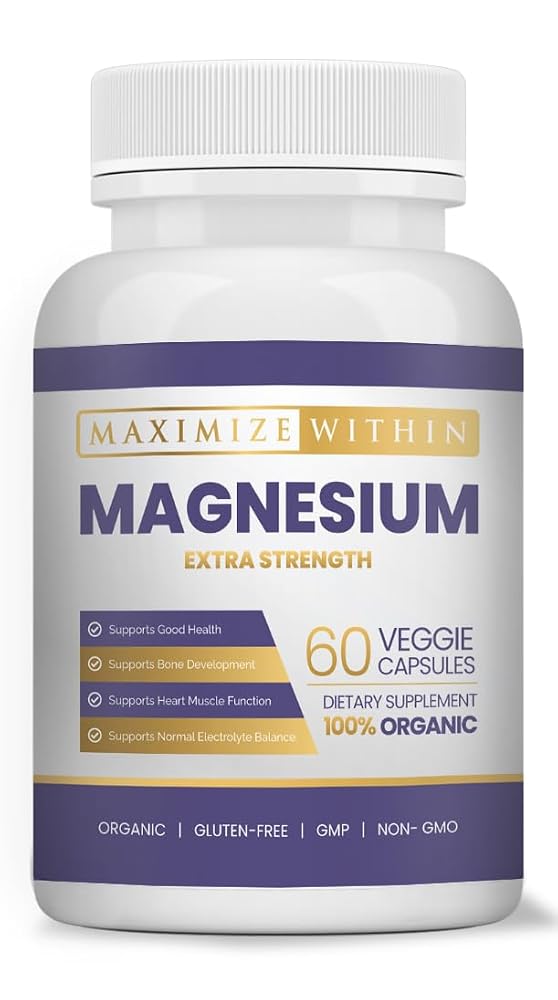 Maximize Within Magnesium Glycinate 600mg - 60 Capsules