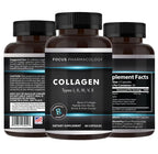 Focus Pharmacology Collagen Support 5 Types - 60 Capsules