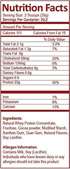 Nutri-Supreme Research Whey Protein Powder Creamy Chocolate - 2 lbs - image 3